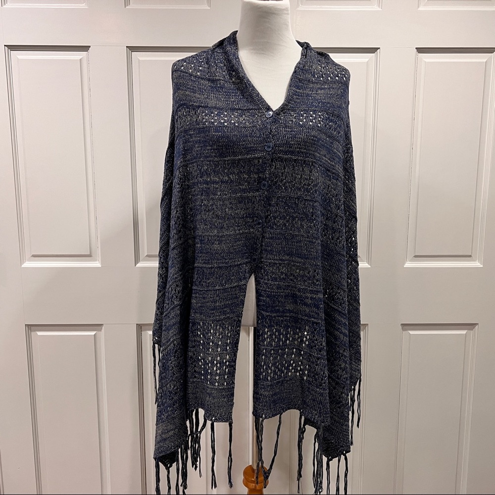Lularoe Mimi EUC blue knot O/S